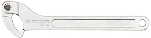 Image of Facom Hinged Hook Wrench, 15 to 180 mm, C Shaped, Chrome Finish