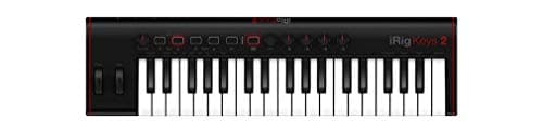 Image of IK Multimedia iRig Keys 2 Pro - Compact Universal MIDI Keyboard with 37 Full sized keys and Audio Output for iPhone, iPad, Android, Mac/PC, Black