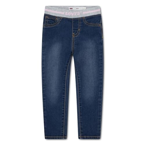 Image of Levi's Kids Pull on Skinny Jean Baby Girls, West Third/Pink 18 Months