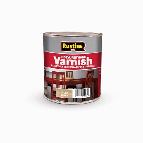 Image of Rustins Polyurethane Varnish Clear Gloss 500ml