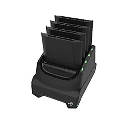 Image of Zebra - TC51/56 4-Slot Battery Charger for Spare Batteries, sac-tc51-4schg-01 (for Spare Batteries, Incl Power Supply & DC Cable. Order Separately: Country Specific AC Line Cord)