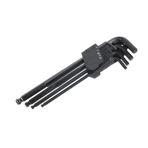 Image of Neilsen CT0615 9pc Extra Long Ball End Hex Key Set 1.5 | 2 | 2.5 | 3 | 4 | 5 | 6 | 8 | 10mm for Hex Fasterners