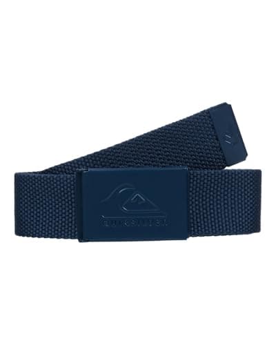 Image of Quiksilver Cotton Webbing Belt PRINCIPAL SCHWACK Mens Blue