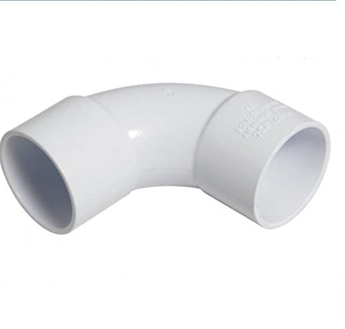 Image of FLOPLAST Solvent White 92.5 Degree 32mm (36mm) Waste Bend - Bag of 2
