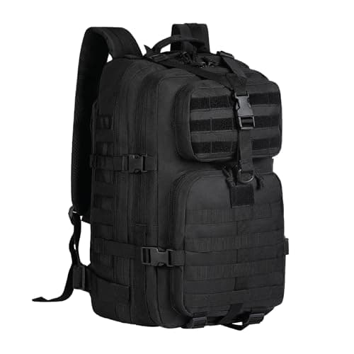Image of TRAILKICKER Tactical Laptop Backpack Military Backpack for Men Black Tactical Bag Backpack