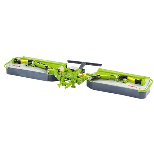 Image of Britains AB Gee CLAAS 1100C DISCO Mower, Collectable Tractor Toy, Tractor Toys Compatible with 1:32 Scale Animals and Toys, Suitable for Collectors & Children from 3 Years