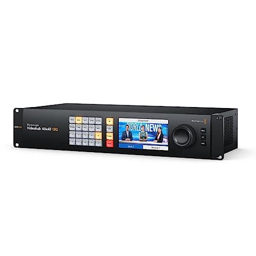Image of Blackmagic Design Videohub 40x40 12G Zero-Latency Video Router