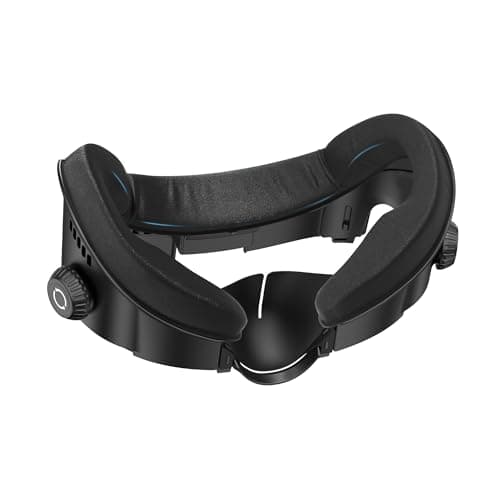 Image of AMVR FC4A Face Cover Pad Facial Interface Compatible with Meta/Oculus Quest 3 Accessories, Ice Silk Cushion with Ventilation Design, For Halo Head Strap with Fan (NOT Compatible with Quest 3S)