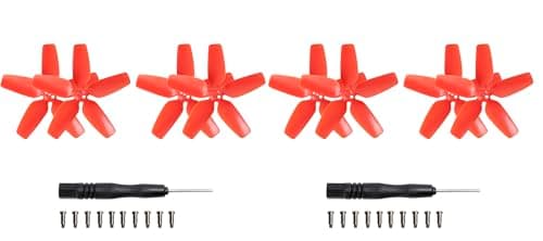 Image of 4x/8x Propellers For Avata Replacement Prop Blades Low Noise 2925s Wings for DJI Avata Drone Accessories Exclusive Screws & Screwdrivers (8x Red)