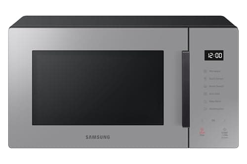 Image of Samsung Solo BESPOKE Microwave, 800W, Capacity: 23 Litre, Colour: Slate Gray, MS23T5018AG