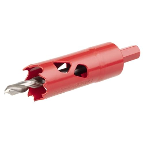 Image of wolfcraft Bi-Metal Hole Saw, Ø 22 mm I 5463000 I For drywall materials, wood, plastics and metals, cutting depth 40 mm
