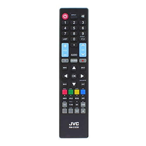 Image of Original RM-C3230 TV Remote Control Compatible with JVC LT-32C360 LT-32C365 LT-39C460 LT-39C640 LT-32C485 LED