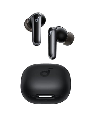 Image of soundcore P40i by Anker, Noise Cancelling Wireless Earbuds, Adaptive Noise Cancelling to Environments, Heavy Bass, 60H Playtime, 2-in-1 Case and Phone Stand, IPX5, Wireless Charging, Bluetooth 5.3