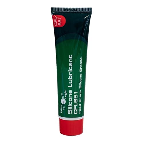 Image of FilterLogic CFL651 100g Silicone Lubricant Grease - Universal, Multi Purpose, Gaskets, O-rings, Bearings and other mechanical general use - Food Grade