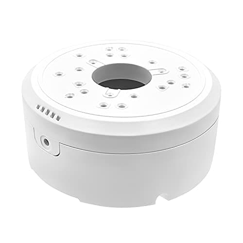 Image of VIEWZONE Junction Box for Security Camera and Bullet Camera, Wall Ceiling Mount Junction Box, Indoor Outdoor Use, Plastic
