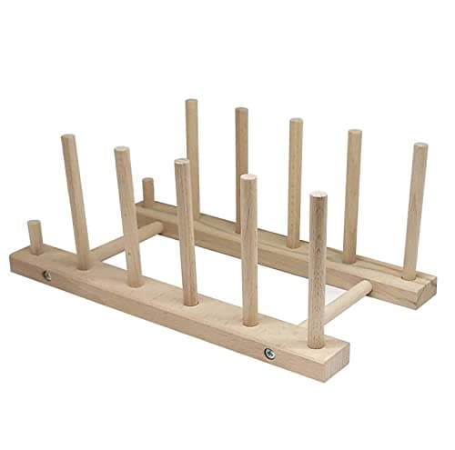 Image of Ikea Dishwasher, oak, dish rack, stainless steel, plastic, wood (oak), steel puncture resistant, integrated, worktop