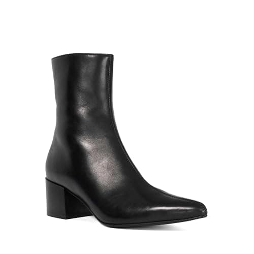 Image of Dune London Ladies PAMI Block Heel Ankle Boots Size UK 5