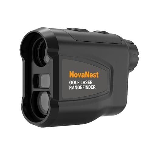 Image of NovaNest Golf Rangefinder, Laser Professional Precision 905nm, 6x magnification, +0.1m +DX20.2%, slope compensation, scan measurement accuracy