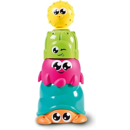 Image of Toomies TOMY Seaside Splashers, Baby Bath Toys, Kids Bath Toys for Water Play, Fun Bath Accessories for Babies & Toddlers, Multicoloured, Suitable for Children From18 Months