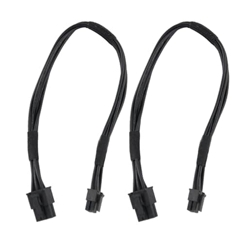 Image of GAOHOU 2pcs Mini 6-Pin to PCI-E 6PIN Graphics Video Card Power Cable for Mac G5 Mac Pro