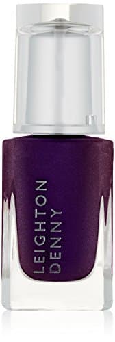 Image of LEIGHTON DENNY Rebel Nail Polish, High Performance Nail Colour, Purple Nail Varnish 12ml