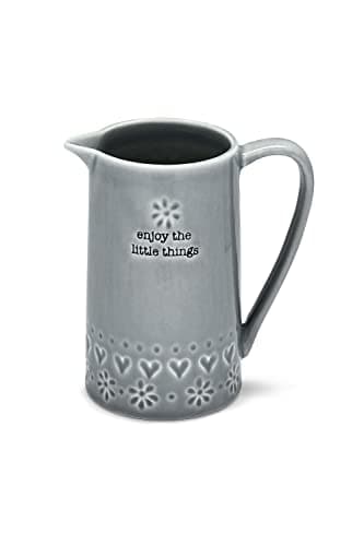 Image of Cooksmart British Designed Small Jug | Ceramic Jug for Multiple Use in The Kitchen | Jugs for Everday Use - Purity
