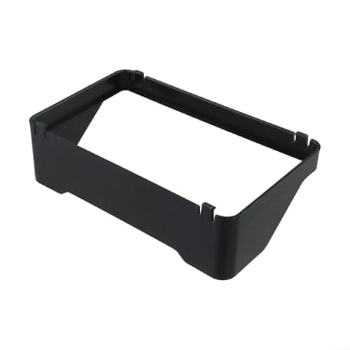 Image of Anti Glare Motorcycle Instrument Visor Screen Protector for Zontes 368G 2024, Black Plastic Blinder Hood, For Bike Accessory