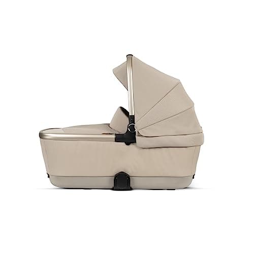 Image of Silver Cross | Dune First Bed Carrycot | Foldable Travel Cot/Crib | Baby Travel | Pram Accessories | Stone