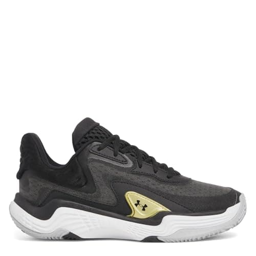 Image of Under Armour Mens Spawn 7 Trainers Black 8.5 UK