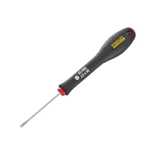 Image of Stanley 0-65-006 Fat Max Screwdriver Parallel 2.5X50Mm-Black/Red
