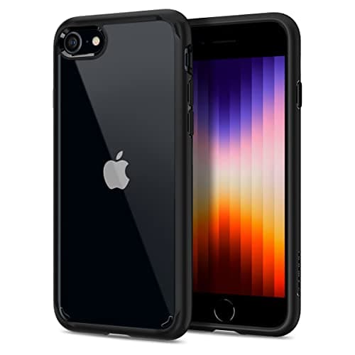 Image of Spigen Ultra Hybrid Case Compatible with iPhone SE/8/7 - Matte Black