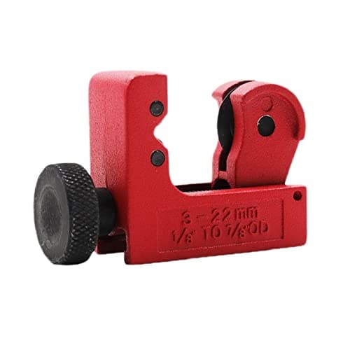 Image of Pipe Cutter 3-22mm (1/8inch-7/8inch) Mini Tube Cutter Heavy Duty Rigid Tubing Cutter for Stainless Steal Tubing, Metal, Plastic, Brass