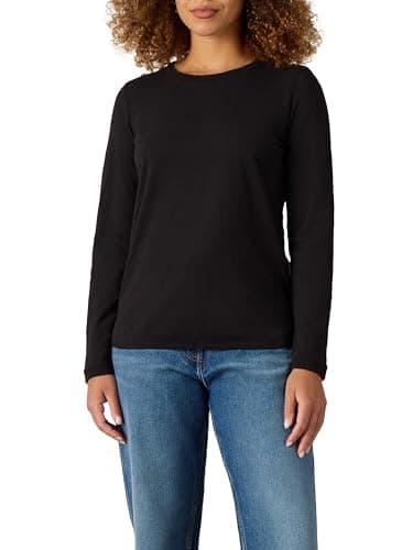 Image of White Stuff Women's Clara T-Shirt, Pure Blk, 20
