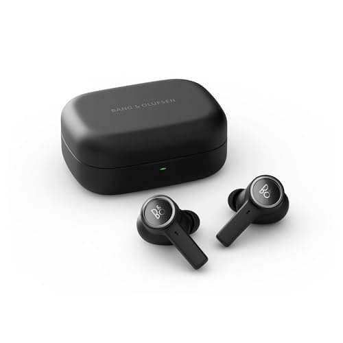 Image of Bang & Olufsen Beoplay EX – Wireless Earbuds Noise Cancelling (ANC), Waterproof Bluetooth Earphones, 28 Hours Battery, Sport & Work Earbuds with Charging Case - Black Anthracite