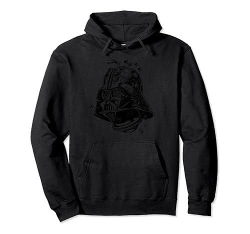 Image of Star Wars Darth Vader Death Star Pullover Hoodie