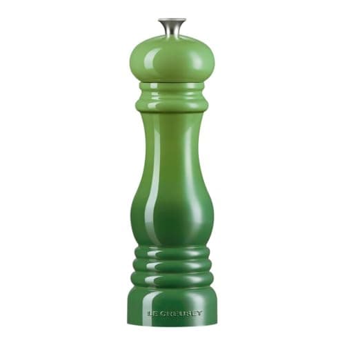 Image of Le Creuset Classic Adjustable Salt Mill Grinder, Chip-Resistant ABS Plastic, Anti-Corrosion, 40g, 21 cm, 44002214080000, Bamboo