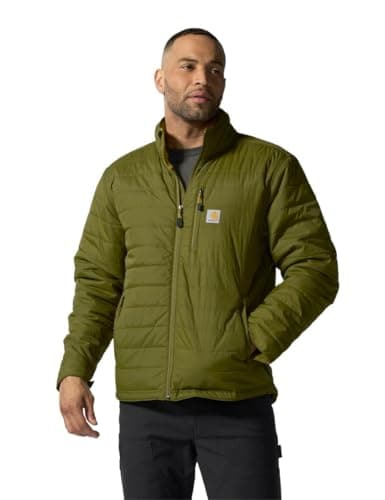 Image of Carhartt Men's Gilliam Jacket, Dark Bronzed Green, S