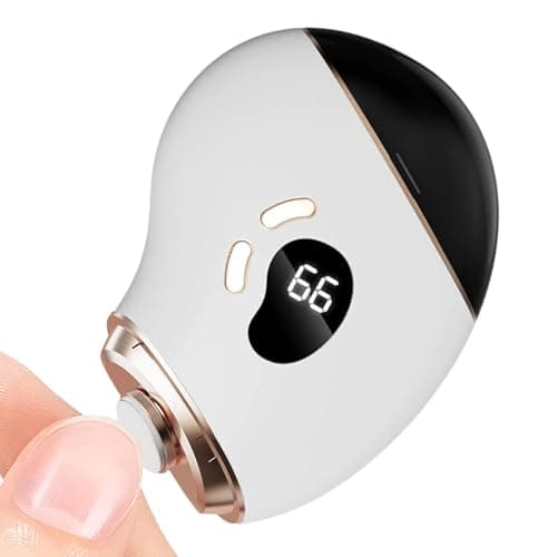 Image of Electric Nail File - Rechargeable Automatic Grooming Device, Built-in Trim Recovery Chamber, Precision Rotary Edge System, Compact Portable Care Unit | Aid