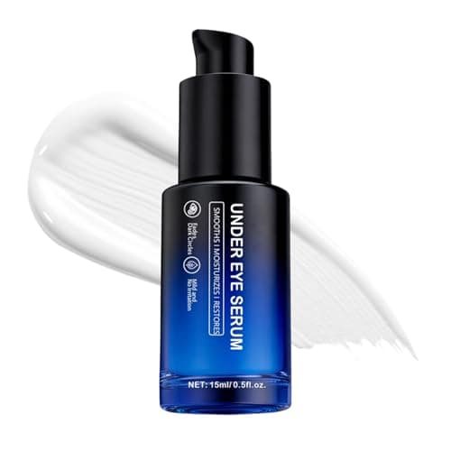 Image of Mens Eye Cream, Dark Circles Under Eye Remover, Firming Under Eye Serum With Caffeine For Puffiness, Wrinkles And Bags, Mens Skincare Hydrating Soothing Daily Moisturizer, 15ml