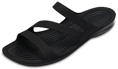 Image of Crocs Women's Sandal, Gladiator, Black, 5 UK