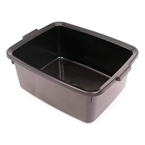 Image of Addis 5 Star Rectangular Plastic Bowl (42 x 32cm) (Black)