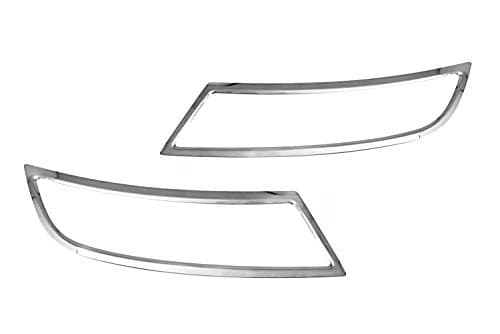 Image of Exhaust Deflector Frames Stainless Steel 2 pcs Set Chrome