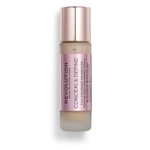 Image of Revolution Beauty London, Conceal and Define, Foundation, F7, 23ml
