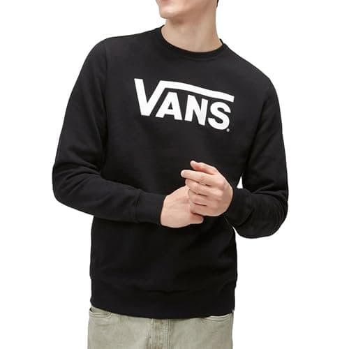 Image of Vans Men's Sweatshirt Classic Crew, Black, L