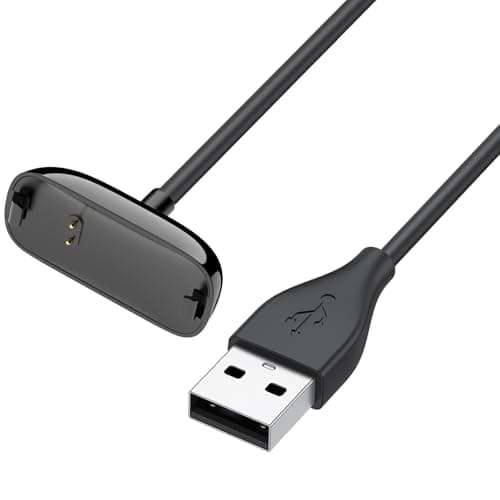 Image of MohLythrix Charger Compatible with Fitbit Inspire 2/Fitbit Ace 3 (Not for Inspire 3) Charging Cable Replacement Magnetic Fast USB Cord Dock for Inspire 2 Fitness Tracker, 3.3ft
