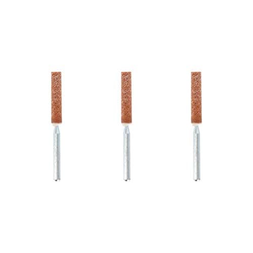 Image of Dremel 454 Chainsaw Sharpening Grinding Stones Multipack, 3 Grinding Stones for Precise, Quick and Easy Sharpening of Chain Saw Blades (4,8 mm)