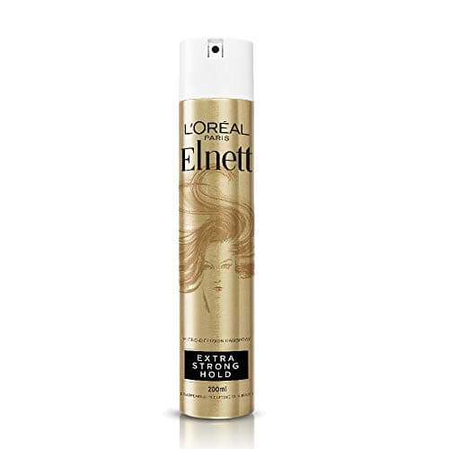 Image of L'Oreal Paris Elnett Extra Strong Hold Hair Spray, gives up to 24H extra strong hold with natural looking shine, feels clean and ready to restyle, 200 ml