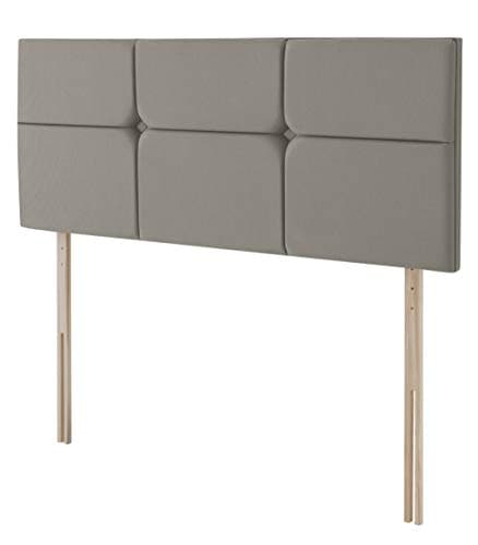 Image of Silentnight Castello Headboard, Sandstone, King Size