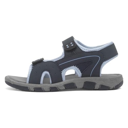 Image of Red Fish Navy Easy Fasten Sports Sandal - Size 2 UK - Blue