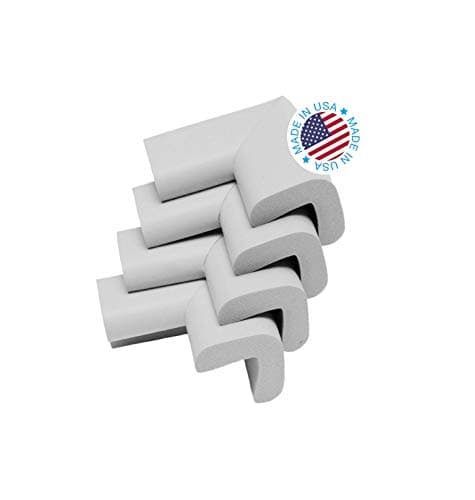 Image of Kidkusion Corner Cushion, Off White, 16-Count
